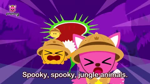 Spooky jungle animals