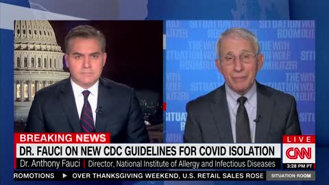 Fauci: ‘Many of the Omicron Cases Are Either 'Without Symptoms or Minimally Symptomatic’