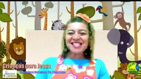 Crianças para Jesus com Educadora Religiosa Tia Claudinha 12 08 2023