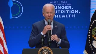 Biden Won't Stop Mumbling In Speech