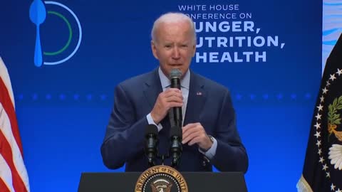 Biden Won't Stop Mumbling In Speech