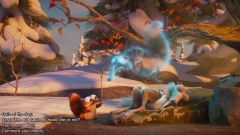 ICE AGE Scrat Death and become a Zombie