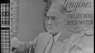 ADMIRAL BYRD TV INTERVIEW ON LONGINES CHRONOSCOPE