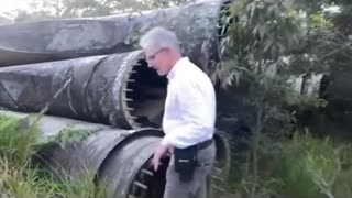 Alarming Footage Of Discarded Wind Farm