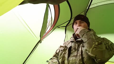 Early morning vlog in the tent Dartmoor 24th March 2023