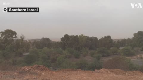 Israeli Military Vehicles Seen Near Border With Gaza | VOA News