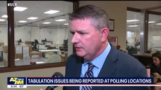 Tabulation issues reported at 20% of Maricopa County voting sites