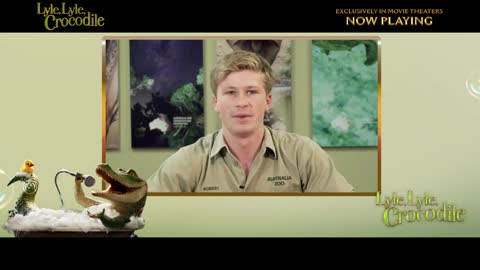 LYLE, LYLE, CROCODILE – Crocodile Facts with Robert Irwin, Shawn Mendes, and Javier Bardem