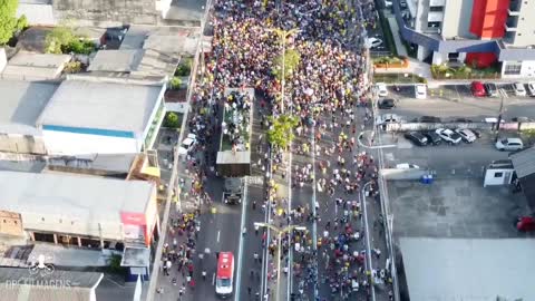 March for Jesus with President Bolsonaro takes thousands of people to the streets