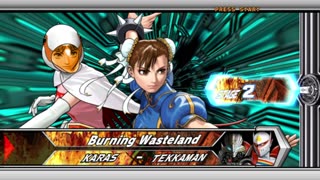 Tatsunoko vs. Capcom: Ultimate All-Stars Arcade Mode - Chun-Li with Jun The Swan