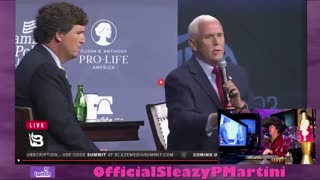 Tucker Carlson and Mike Pence