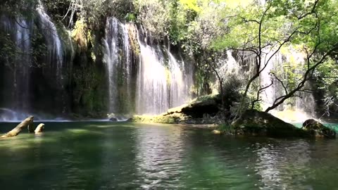 Waterfall - The sound of water and spray