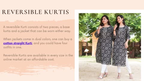 Various Kurti Styles You Must Have in Your Wardrobe