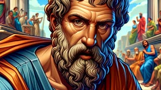 Plato Tells His Story as a Student of Socrates, Teacher of Aristotle