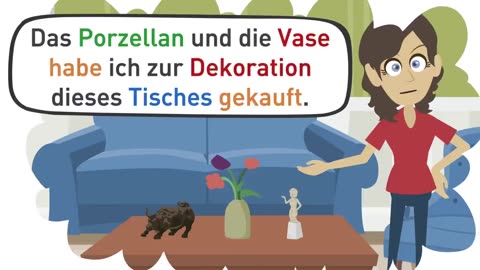 Learn German | Vocabulary - house and furniture