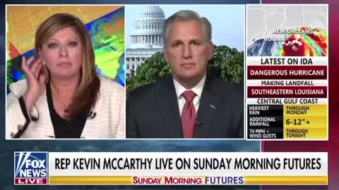 Kevin McCarthy Dodges Question To Remove Joe Biden From Office