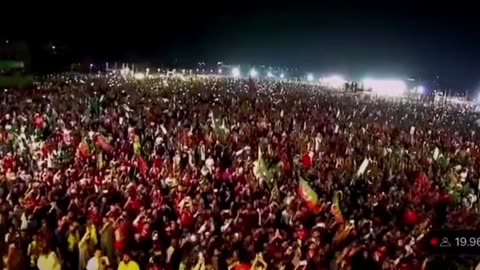 Imran Khan Ka lahore ma tarekhi jalsa.