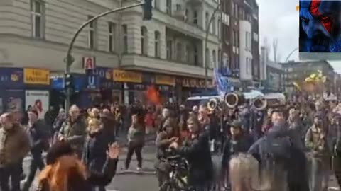 Germany: Peace march