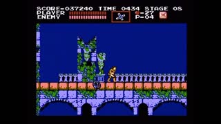 Castlevania No-Death Playthrough (Actual NES Capture)