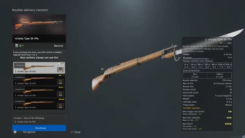 Enlisted War Daily: Make Type 38 rifle (三八式歩兵銃 )bolt-action rifle Great Again!