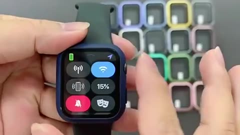 Tempered Glass+cover For Apple Watch 41mm 45mm