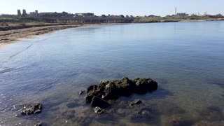 Sea rocks amazing view bird sounds