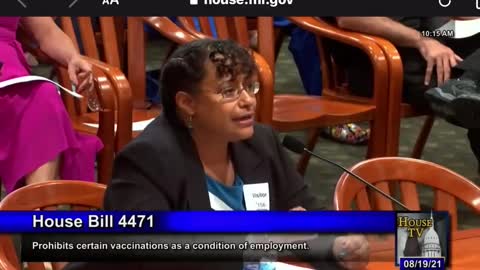 Dr Christina Parks testimony for Michigan HB4471 on 8 19 21