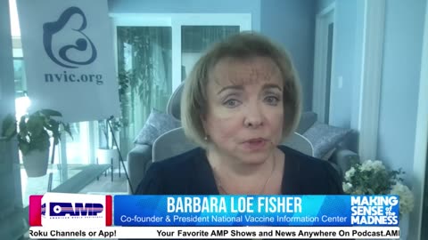 Barbara Loe Fisher - NVIC.org Blows The Lid Off Vaccine Injury