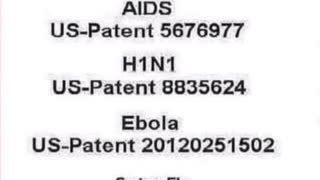 AiDS, Ebola, Covid and other pandemic viruses are man made in bio labs with patents