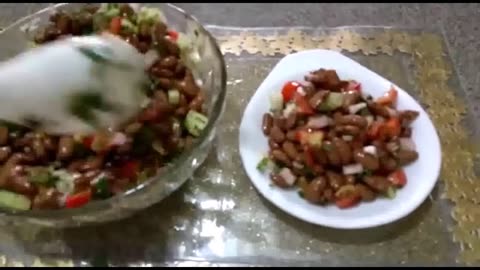 Classic Indian Dish: Red Kidney Bean Salad (Watch & Prepare)