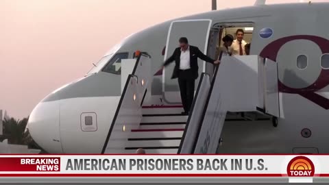 American prisoner release by Iran arrived home
