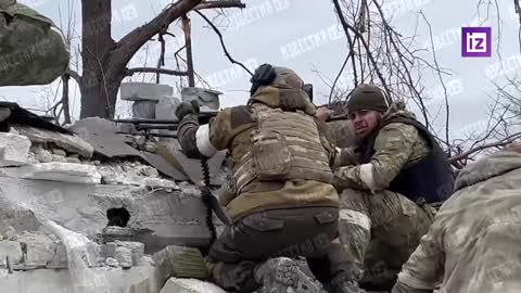 Ukraine War - The soldiers of the special forces of the Chechen Republic