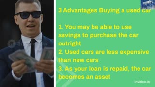 3 Advantages Buying a used car