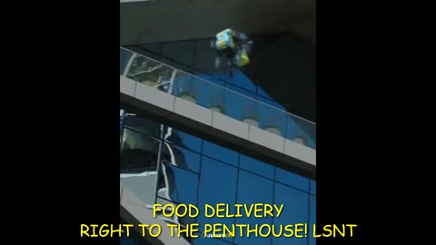 JET PACK DELIVERY, RIGHT TO THE PENTHOUSE!