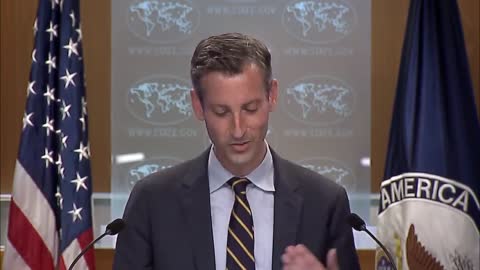 Reporter calls out State Department spokesman on Cuba sanctions.