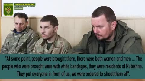 NG of Ukraine Surrendered - Had Orders To Shoot Anyone To Kill