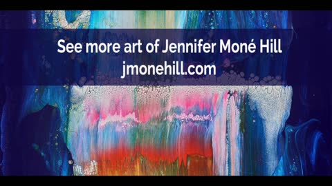 Sneak Peek of Artist Jennifer Mone Hill Painting
