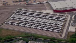 UK rail strike day 2: Parked trains and traffic jams