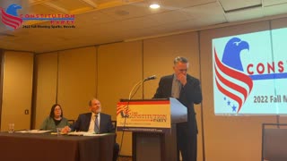 Constitution Party National Committee Meeting and Issues Conference Fall '22