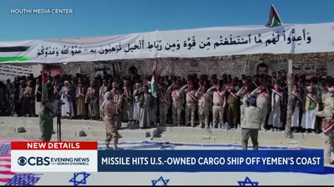 USA Cargo Ship Hit By Missile off coast of Yemen