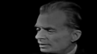 Aldous Huxley - Mike Wallace 1963 Interview (mirrored)