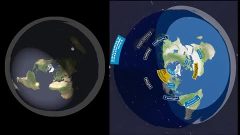 An Impossible Day just occurred on the Globe proving the Earth is FLAT - 70% of its surface was LIT!
