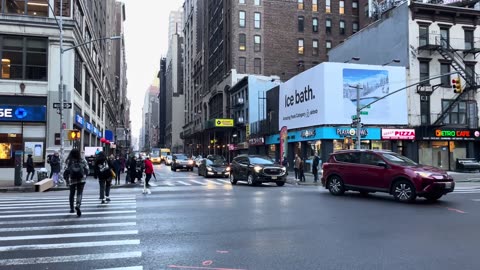 Newyork city walk - Manhattan beautiful 😍 virtual tour , United States travel video