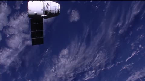 U.S. Commercial Cargo Craft Arrives at the International Space Station