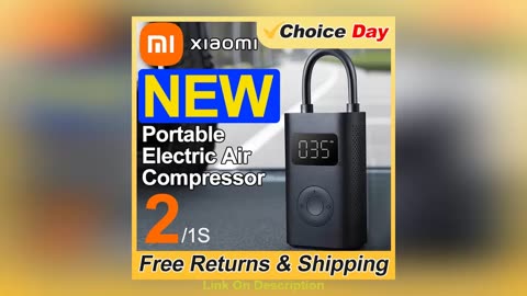 Xiaomi Mijia 2 Portable Electric Air Compressor