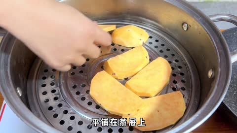 Stuff sweet potatoes into glutinous rice balls, once you eat it, you will never forget it.