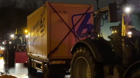 Farmers are rolling into the German capital, Berlin.1.14.24