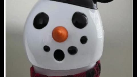 Disney Parks Snowman with Mickey Mouse Hat Sipper Cup #short