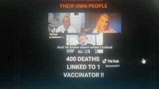 400 deaths linked to 1 vaccinator