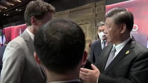 Chinese president confronts Trudeau at the G20